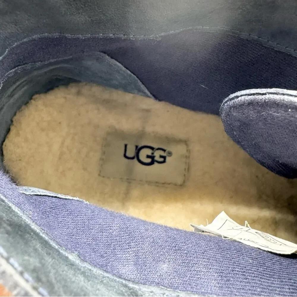 UGG Men's Freamon Suede Lace Up Chukka Boot In Navy Sz 9 Preppy Office Business